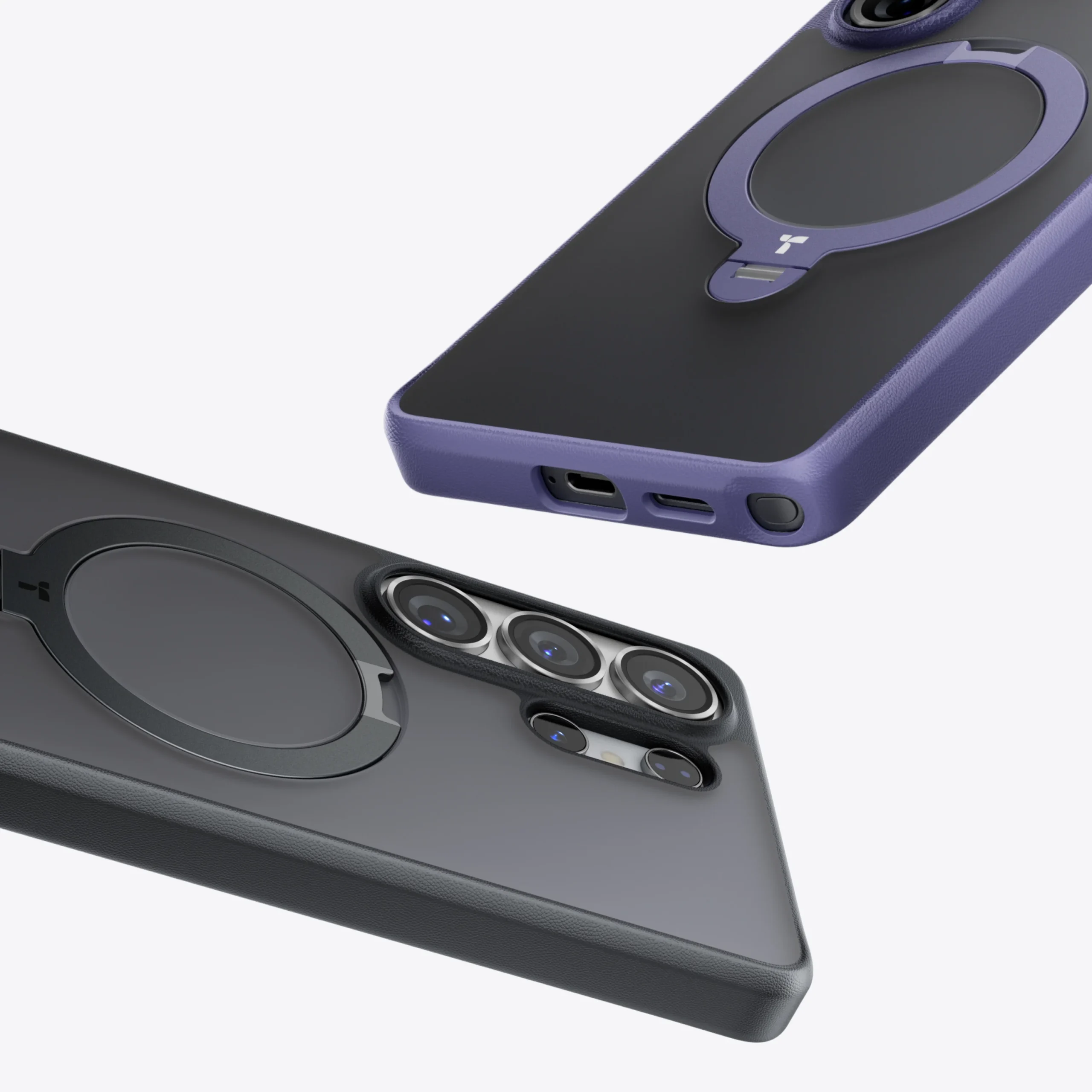 TORRAS Ostand Q3 Spin for Samsung S26 Ultra - Violet Surge 06