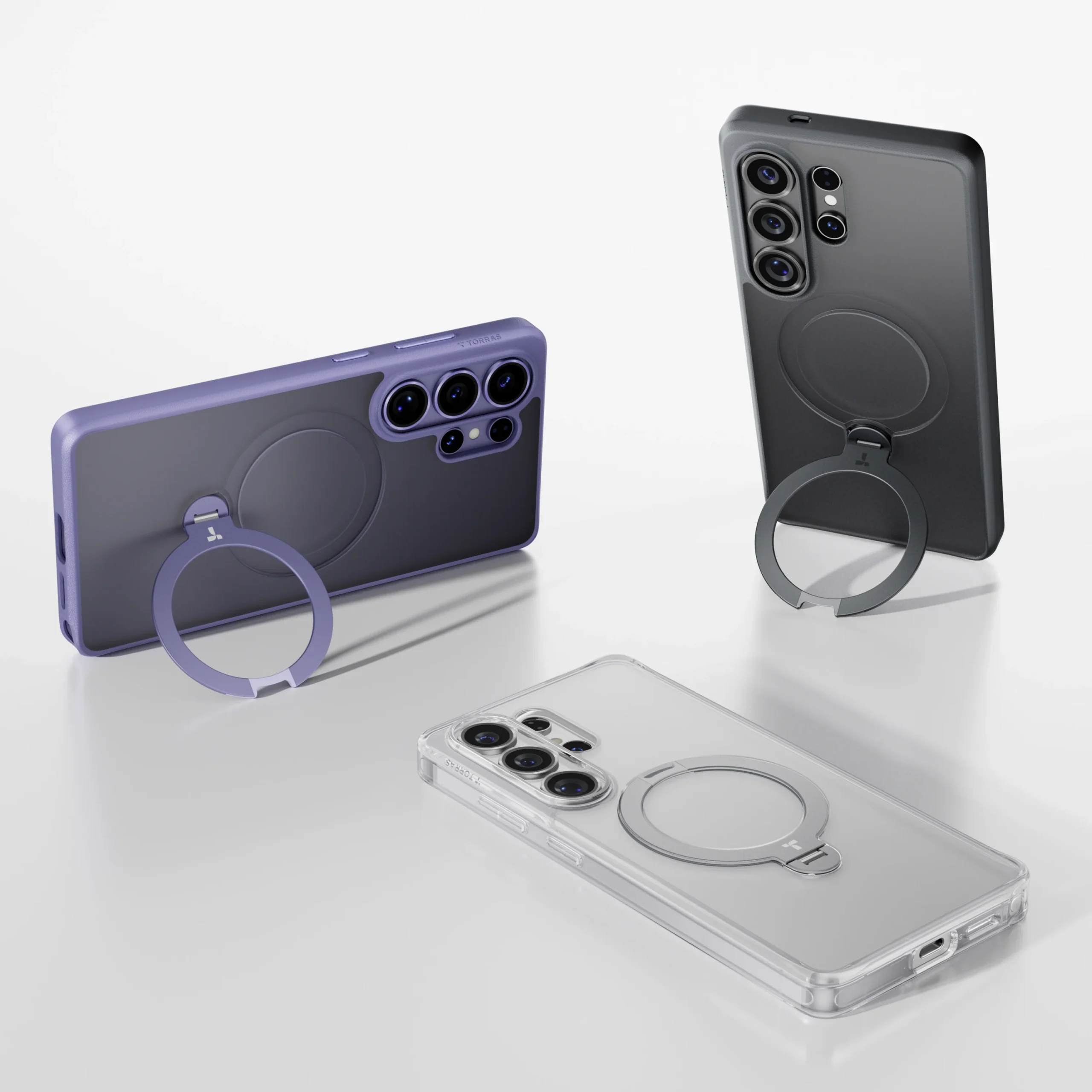 TORRAS Ostand Q3 Spin for Samsung S26 Ultra - Violet Surge 07