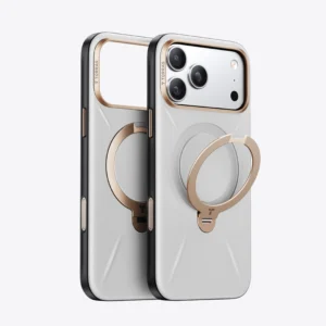 TORRAS Ostand Q3 VegSkin Series Case for iPhone 17 Pro - Grey
