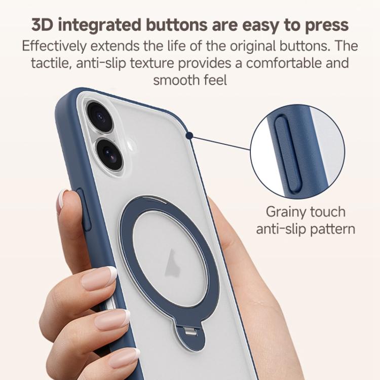 ZGA Protective Case with Adjustable Kickstand for iPhone 17 Pro - Black 06