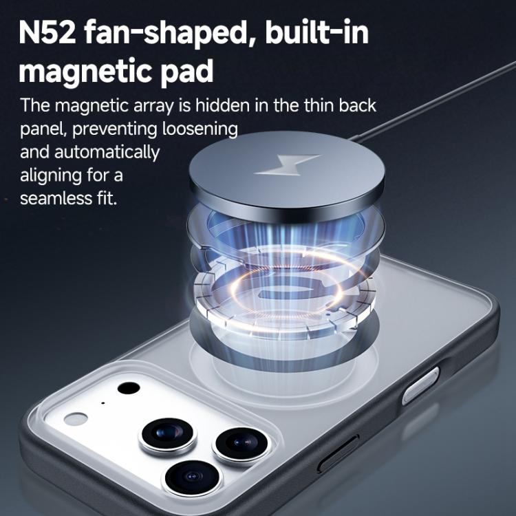 ZGA Protective Case with Adjustable Kickstand for iPhone 17 Pro - Navy 03