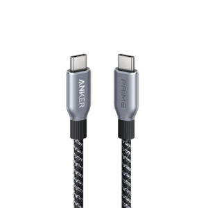 Anker Prime USB-C to USB-C Cable (240W- Upcycled - Braided) - 2m - Black