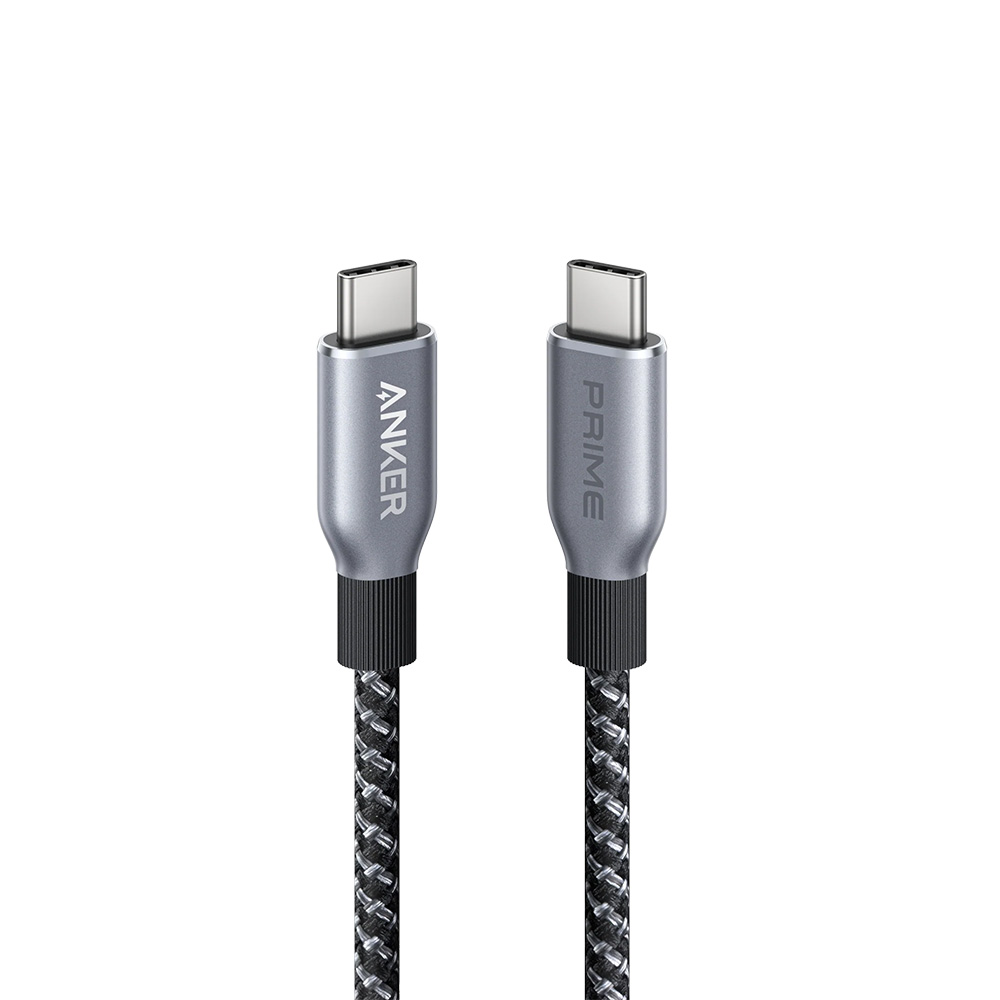 Anker Prime USB-C to USB-C Cable (240W- Upcycled - Braided) - 2m - Black 01