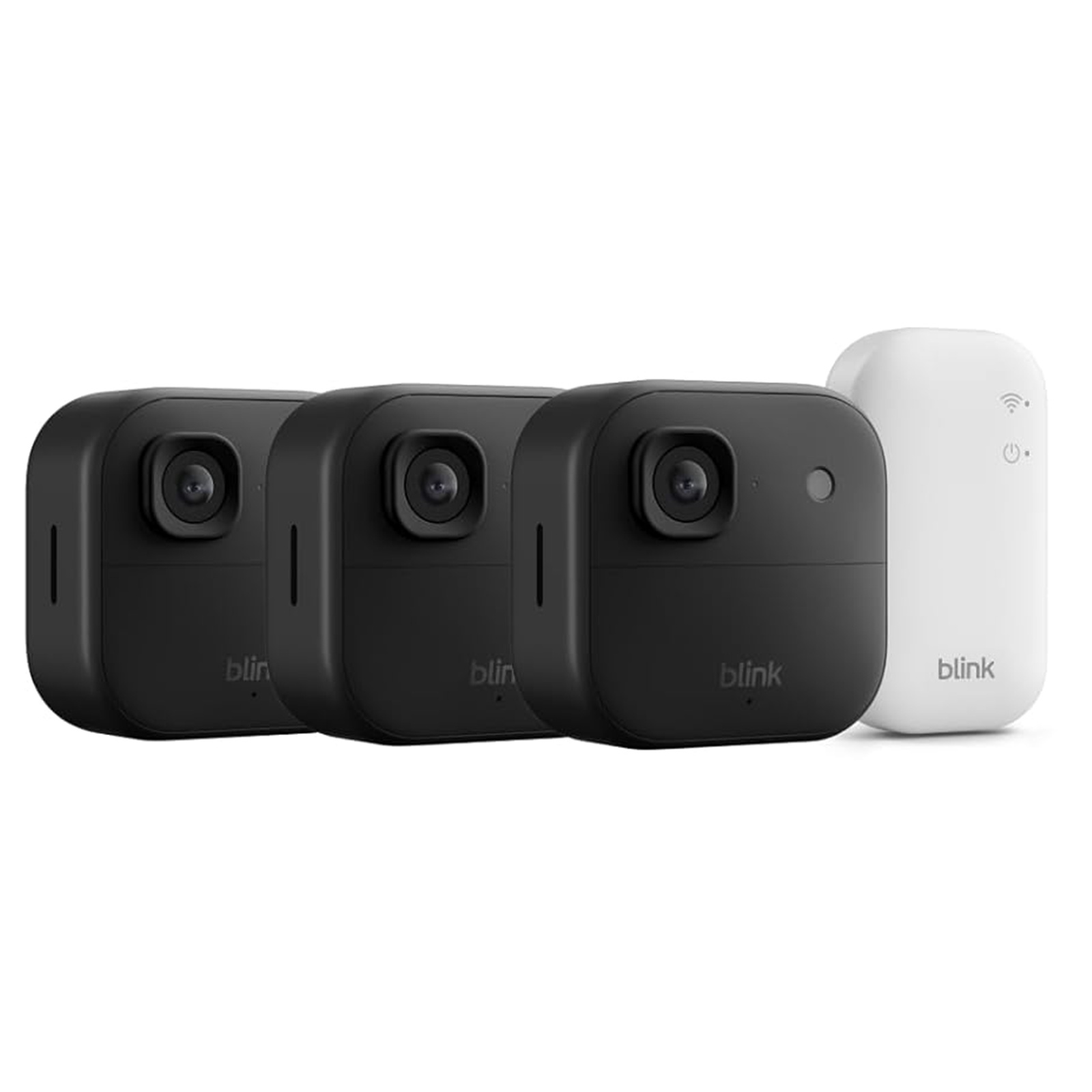 Blink Outdoor 4 XR - Wireless Smart Security Camera System Pack of 3 - Black 01