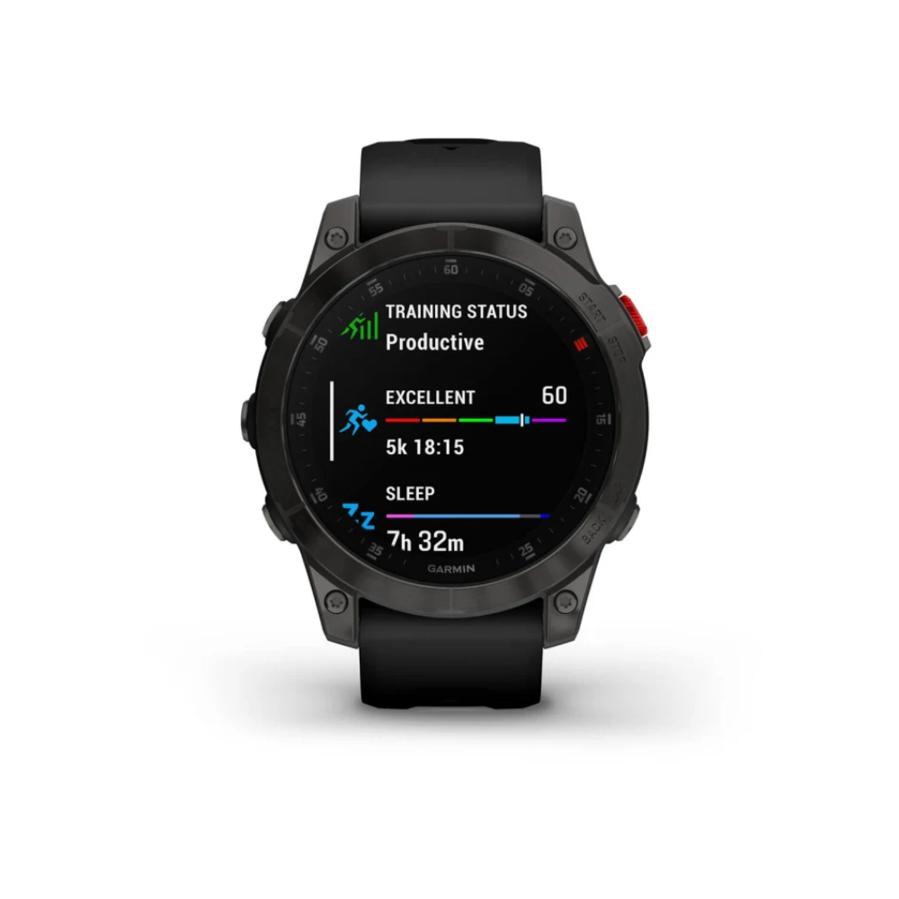 Garmin epix™ (Gen 2) - Sapphire Edition - Black Titanium 02