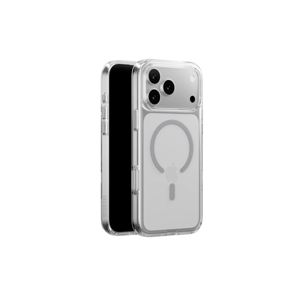 MagEasy Bright M Never Yellowing Protective Clear Case for iPhone 17 Pro Max - Transparent:Mist 07