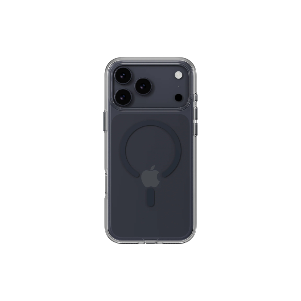 MagEasy Bright M Never Yellowing Protective Clear Case for iPhone 17 Pro - Transparent:Midnight 01