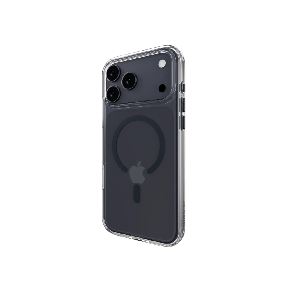 MagEasy Bright M Never Yellowing Protective Clear Case for iPhone 17 Pro - Transparent:Midnight 03