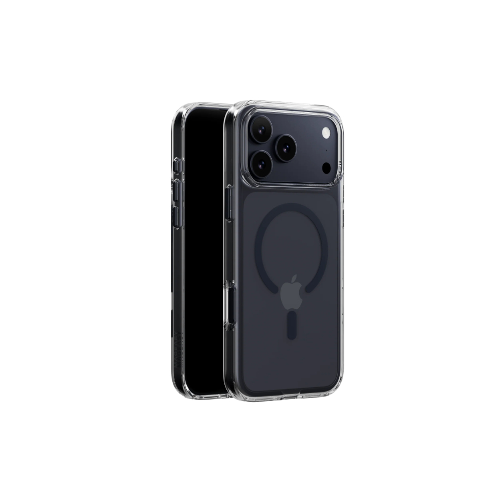 MagEasy Bright M Never Yellowing Protective Clear Case for iPhone 17 Pro - Transparent:Midnight 07