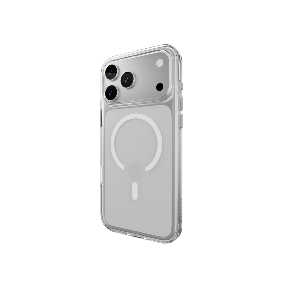 MagEasy Bright M Never Yellowing Protective Clear Case for iPhone 17 Pro - Transparent:White 03