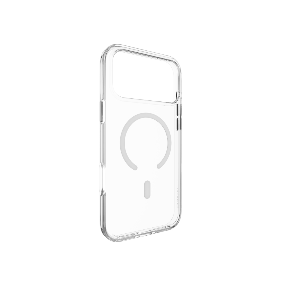MagEasy Bright M Never Yellowing Protective Clear Case for iPhone 17 Pro - Transparent:White 04