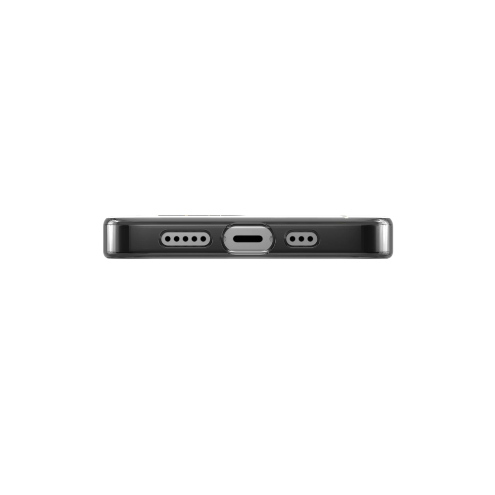 MagEasy Marble M Double Layer Decoration iPhone 13:14 Case | MagSafe - Pearl Black 04