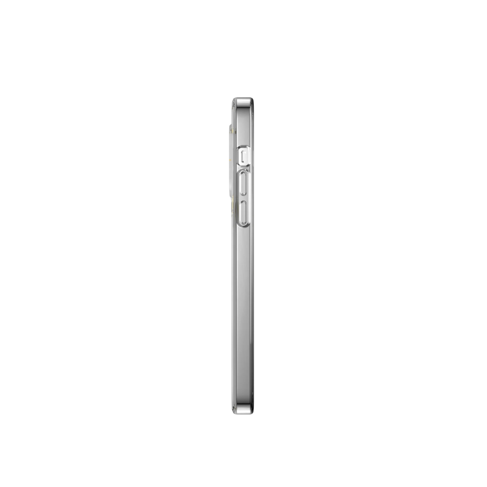 MagEasy Marble M Double Layer Decoration iPhone 14 Pro Case | MagSafe - Champagne White 05