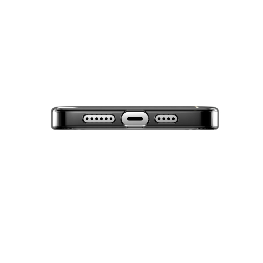 MagEasy Marble M Double Layer Decoration iPhone 14 Pro Case | MagSafe - Pearl Black 04