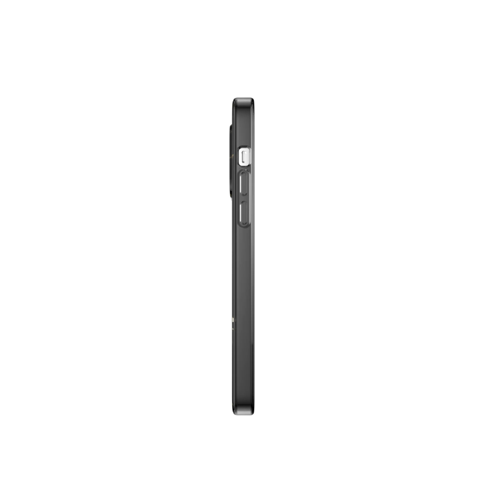 MagEasy Marble M Double Layer Decoration iPhone 14 Pro Case | MagSafe - Pearl Black 05