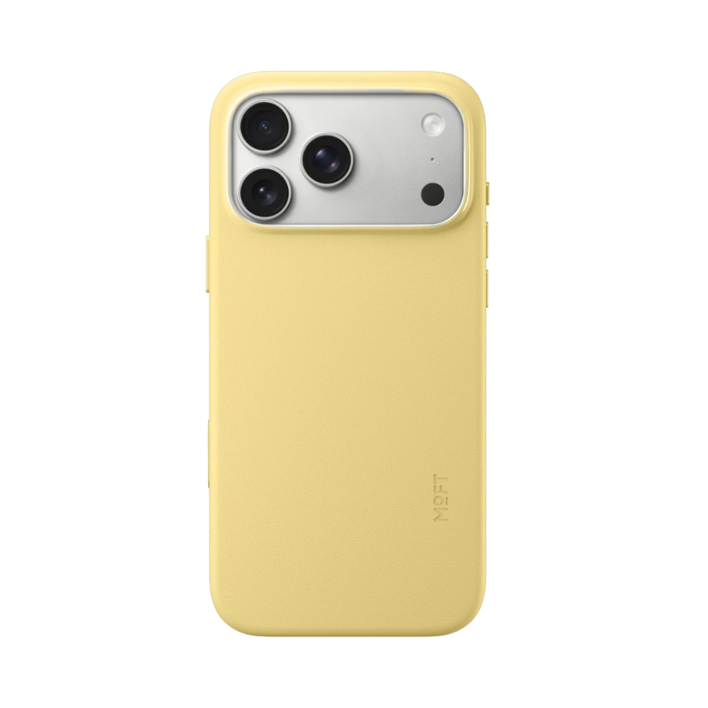 Moft Snap Case MOVAS™ for iPhone 17 Pro Max - MagSafe Compatible - Wonder Yellow 01