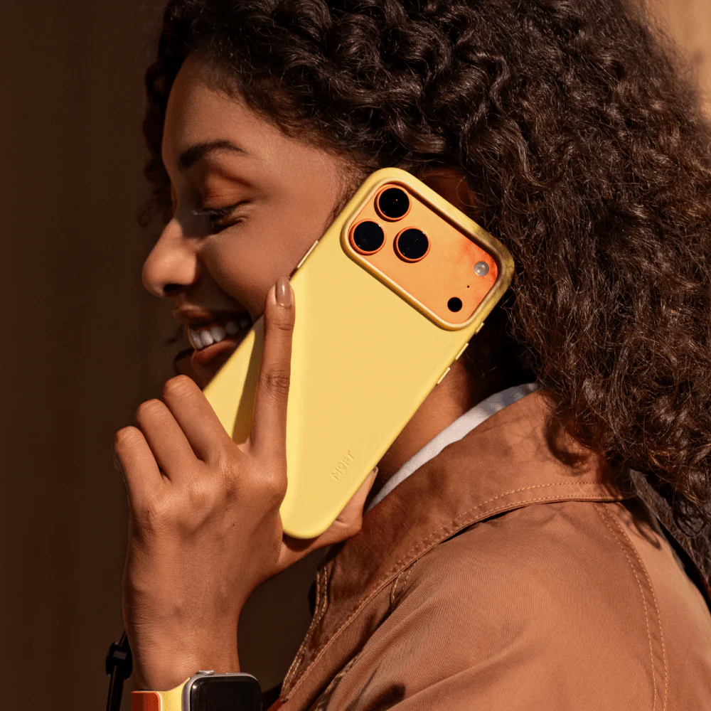 Moft Snap Case MOVAS™ for iPhone 17 Pro Max - MagSafe Compatible - Wonder Yellow 03