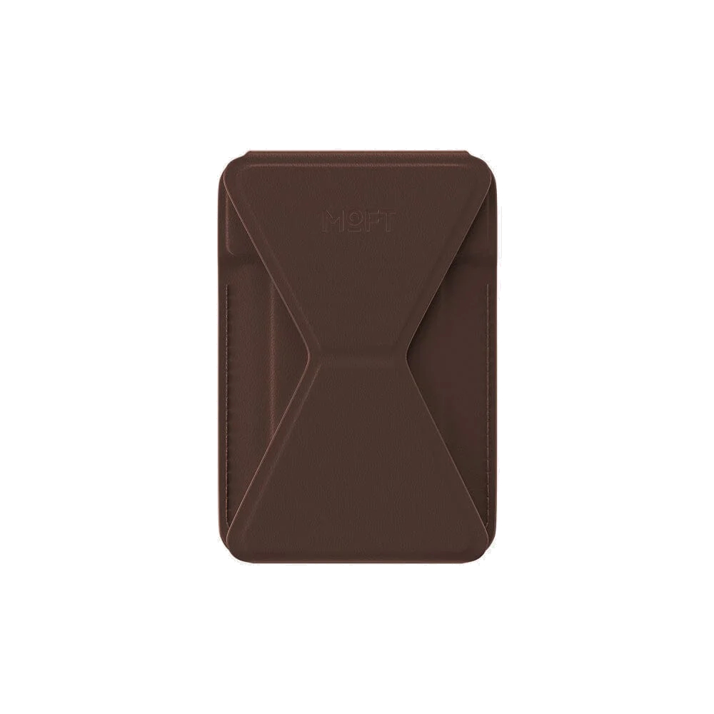 Moft Snap-on Phone Stand & Wallet MOVAS™ - MagSafe Compatible - Brownie 01