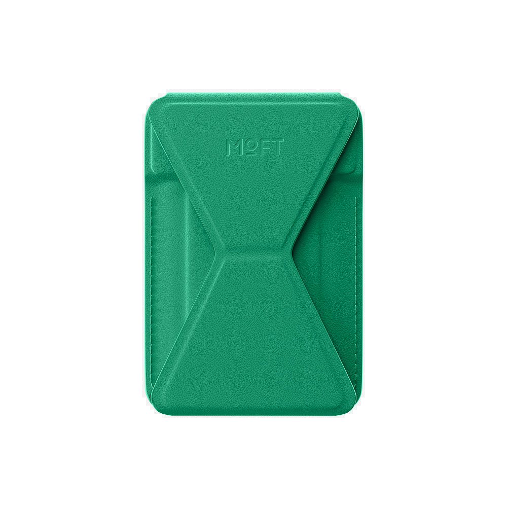 Moft Snap-on Phone Stand & Wallet MOVAS™ - MagSafe Compatible - Oz Green 01