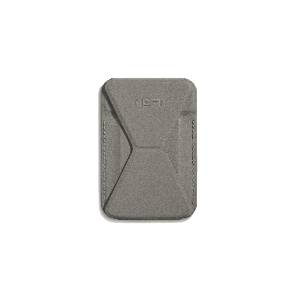 Moft Snap-on Phone Stand & Wallet MOVAS™ - MagSafe Compatible - Taupe 01