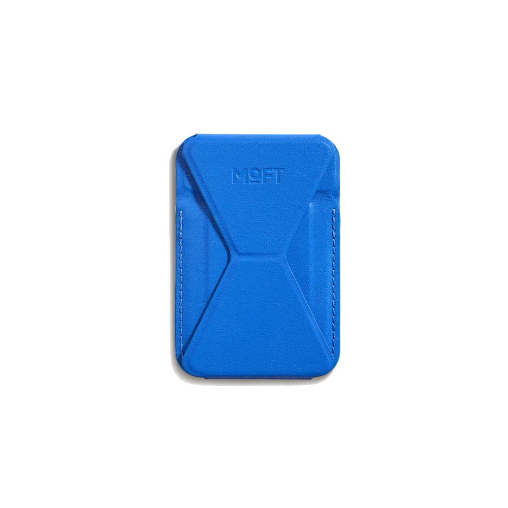 Moft Snap-on Phone Stand & Wallet MOVAS™ - MagSafe Compatible - Ultramarine Blue 01