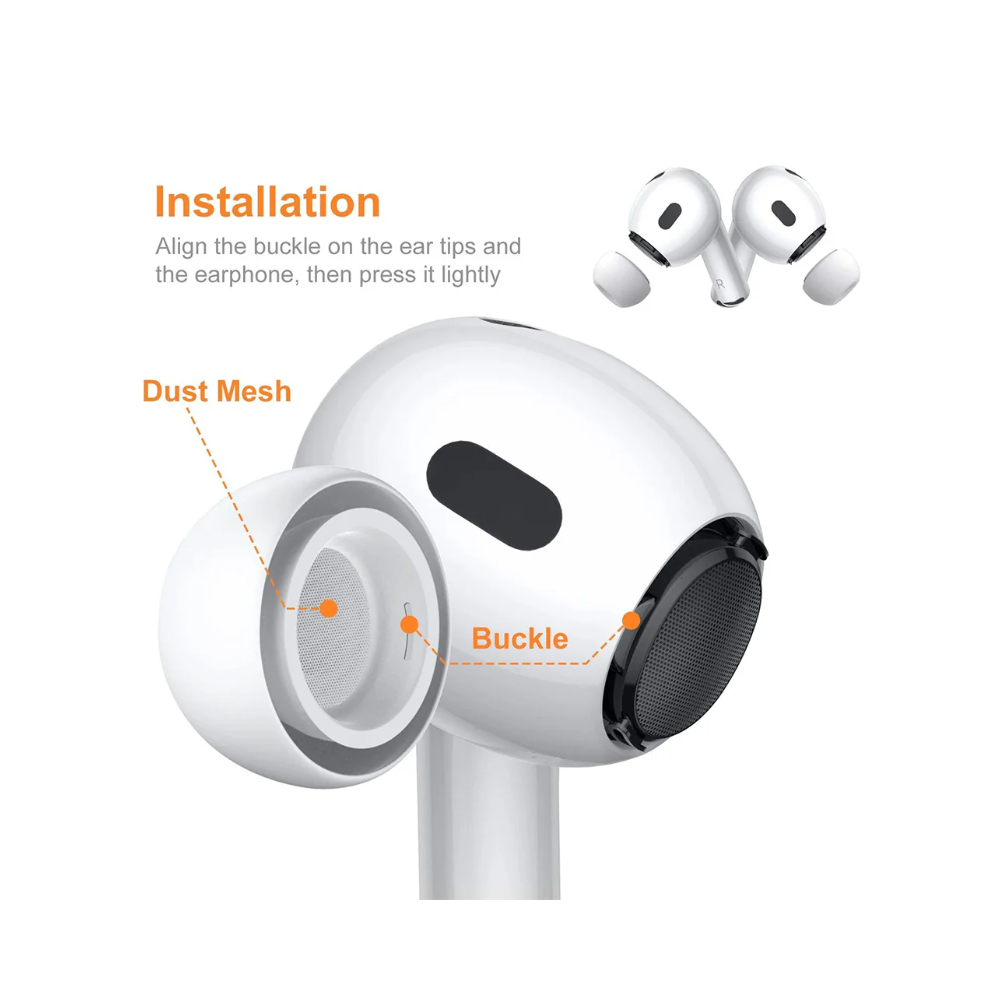New Bee AirPods Pro 3 Replacement Ear Tips - Pack of 4 02