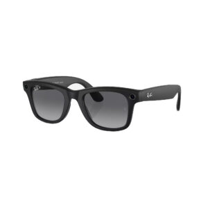 Ray-Ban Meta Wayfarer - Gen 1 - Matte Black - Graphite Polarized (RW4006)