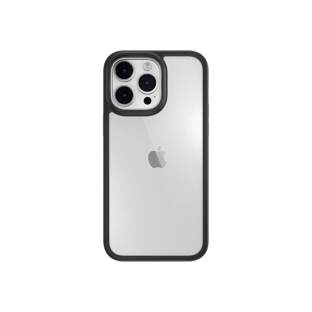 SwitchEasy AERO+ Ultra-Light Shockproof iPhone 14 Pro Max Case - Clear Black 01
