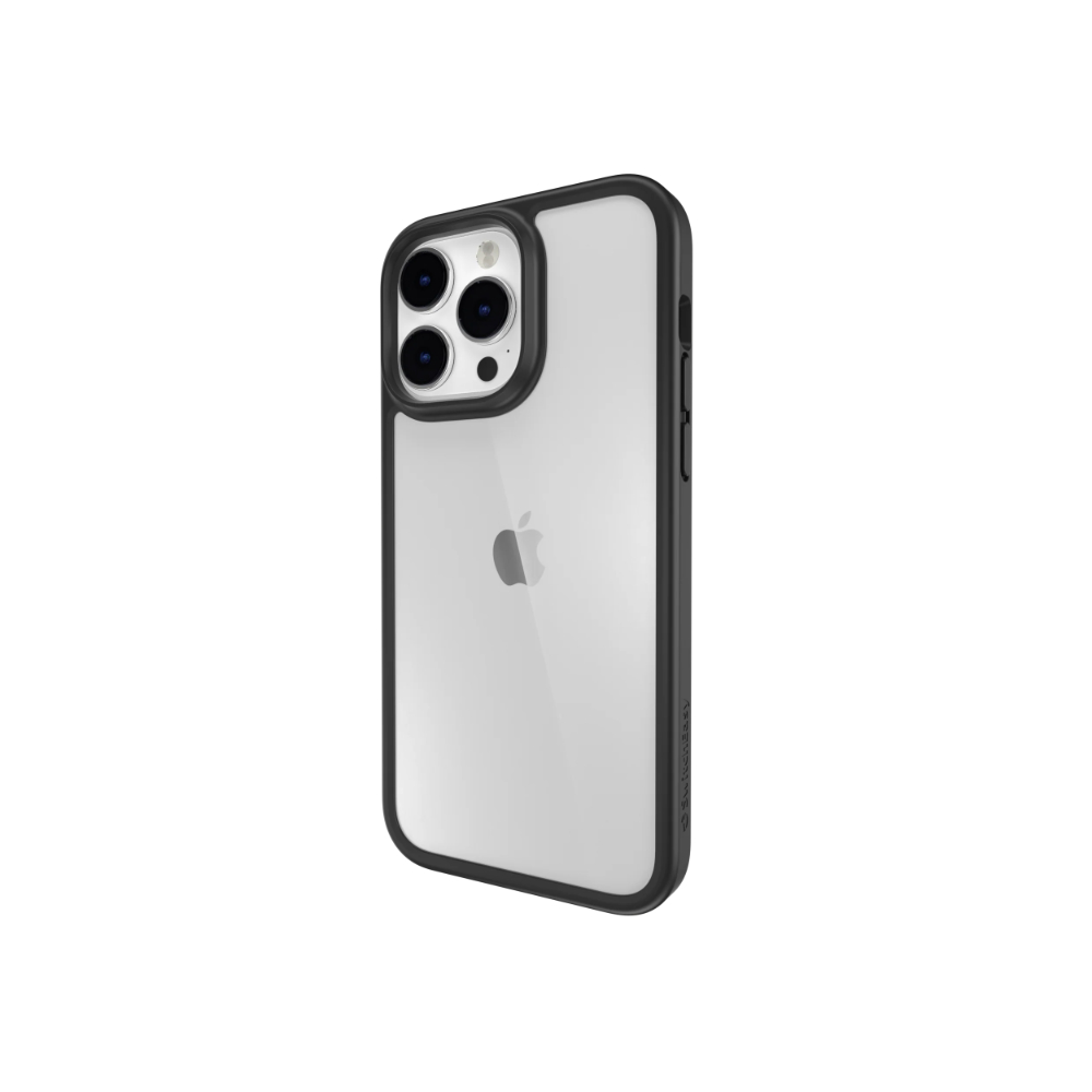 SwitchEasy AERO+ Ultra-Light Shockproof iPhone 14 Pro Max Case - Clear Black 02