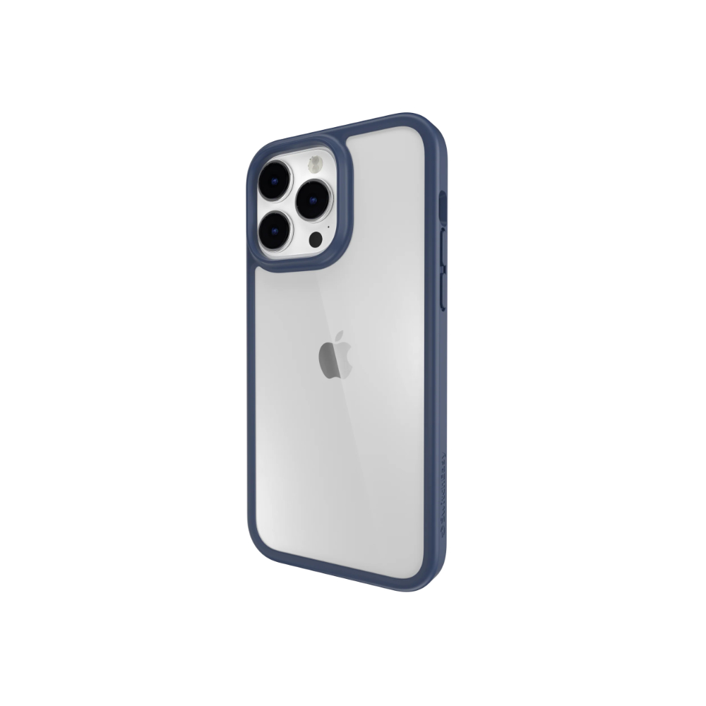 SwitchEasy AERO+ Ultra-Light Shockproof iPhone 14 Pro Max Case - Clear Navy 02