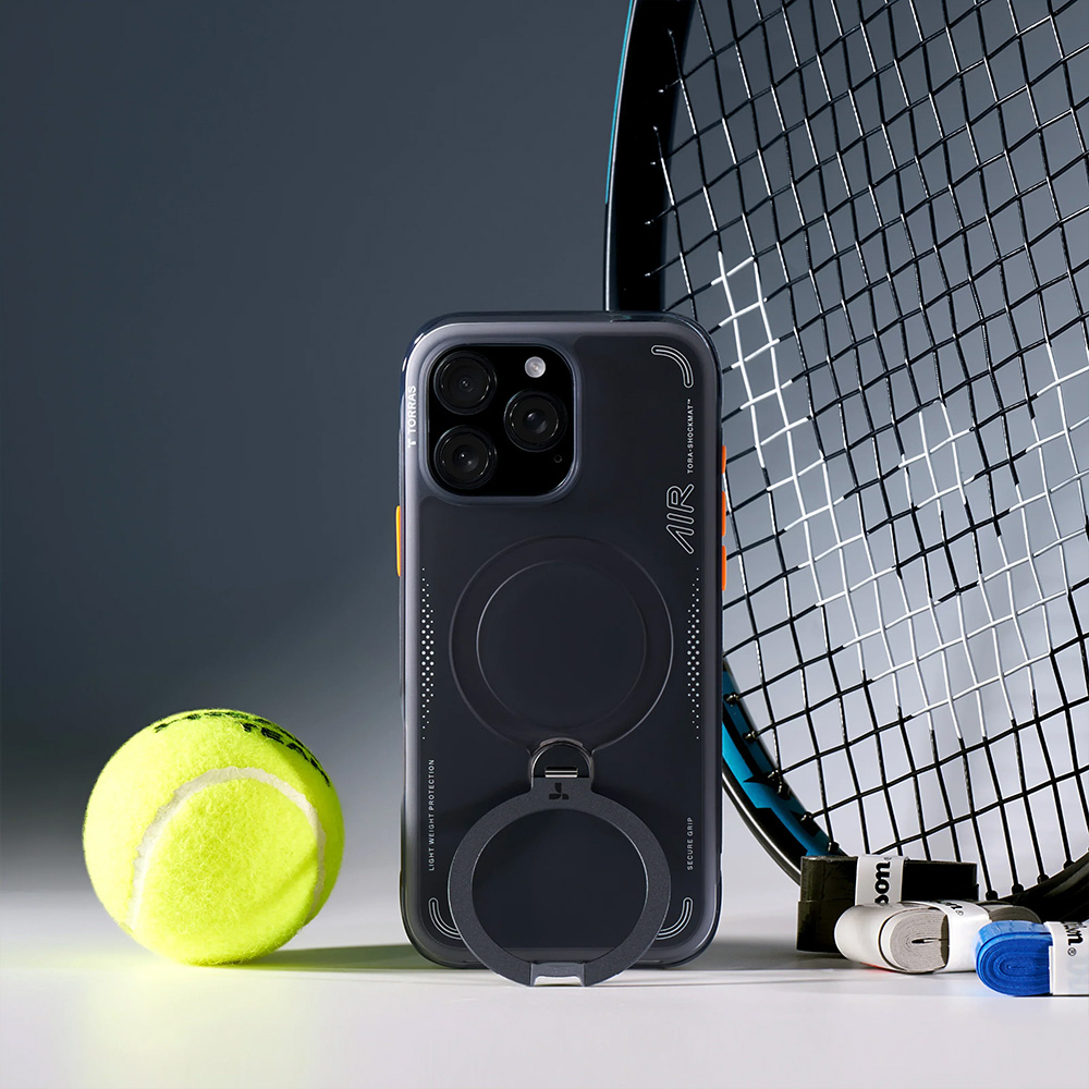 Torras Ostand Q3 Air for iPhone 16 Pro Max - Shadow Black 05