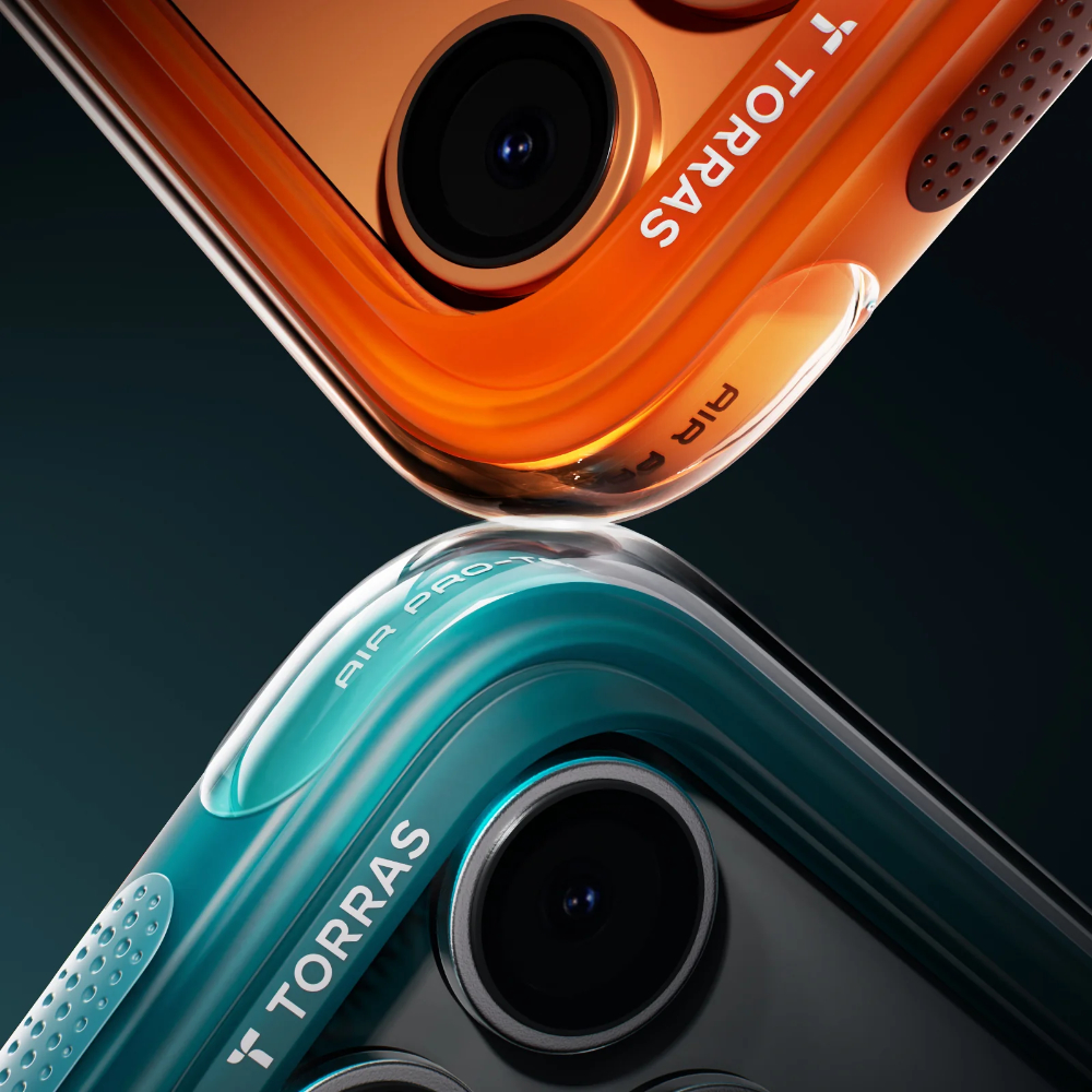 Torras Ostand Q3 Air for iPhone 17 - Glacier Sprint 03