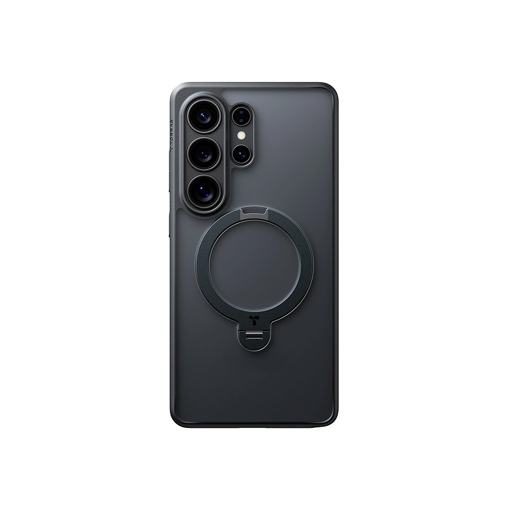 Torras Ostand Q3 Spin for Samsung S26 Ultra - Obsidian Black 02