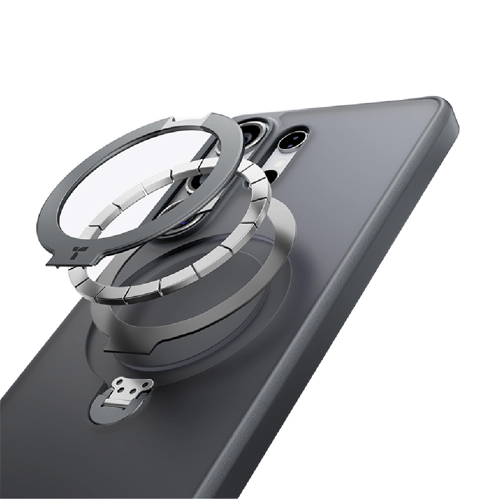 Torras Ostand Q3 Spin for Samsung S26 Ultra - Obsidian Black 03
