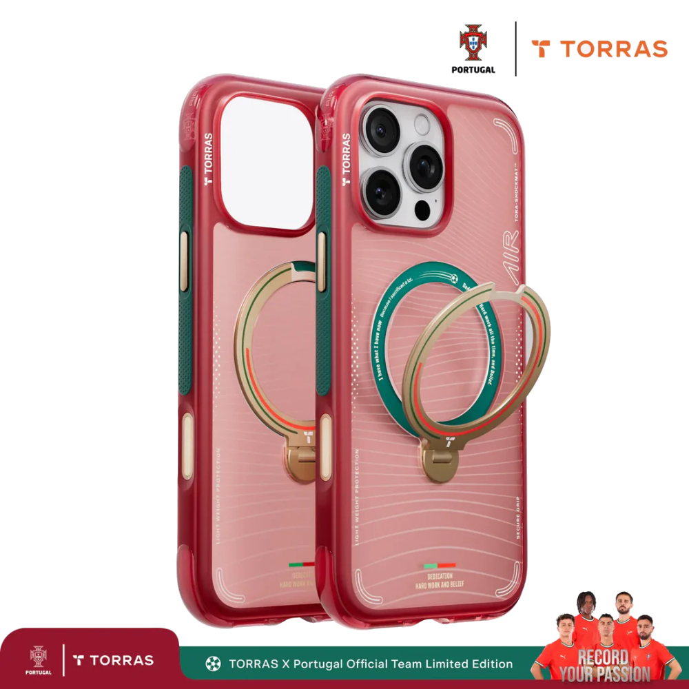 Torras × Portuguese Football Federation (FPF) Limited Edition for iPhone 16 Pro Max - Wave of Passion 01