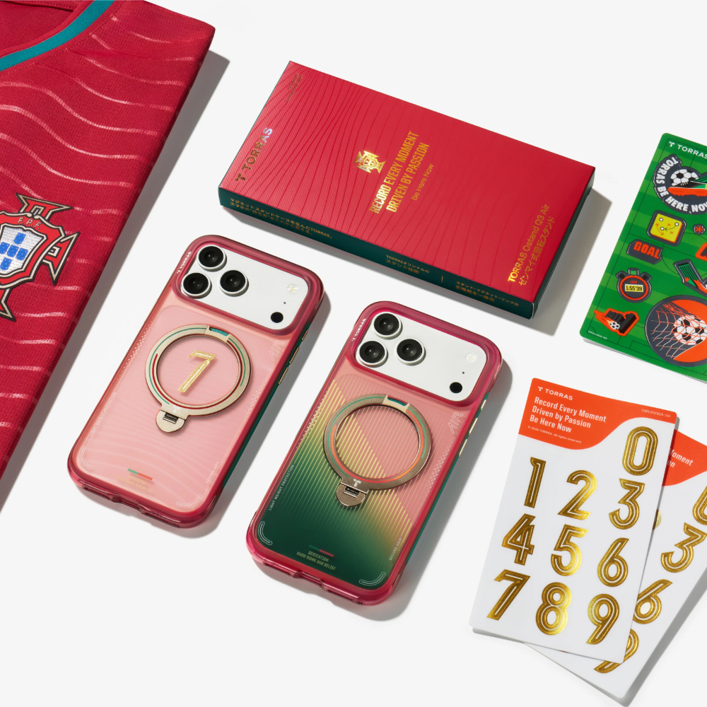 Torras × Portuguese Football Federation (FPF) Limited Edition for iPhone 16 Pro Max - Wave of Passion 02