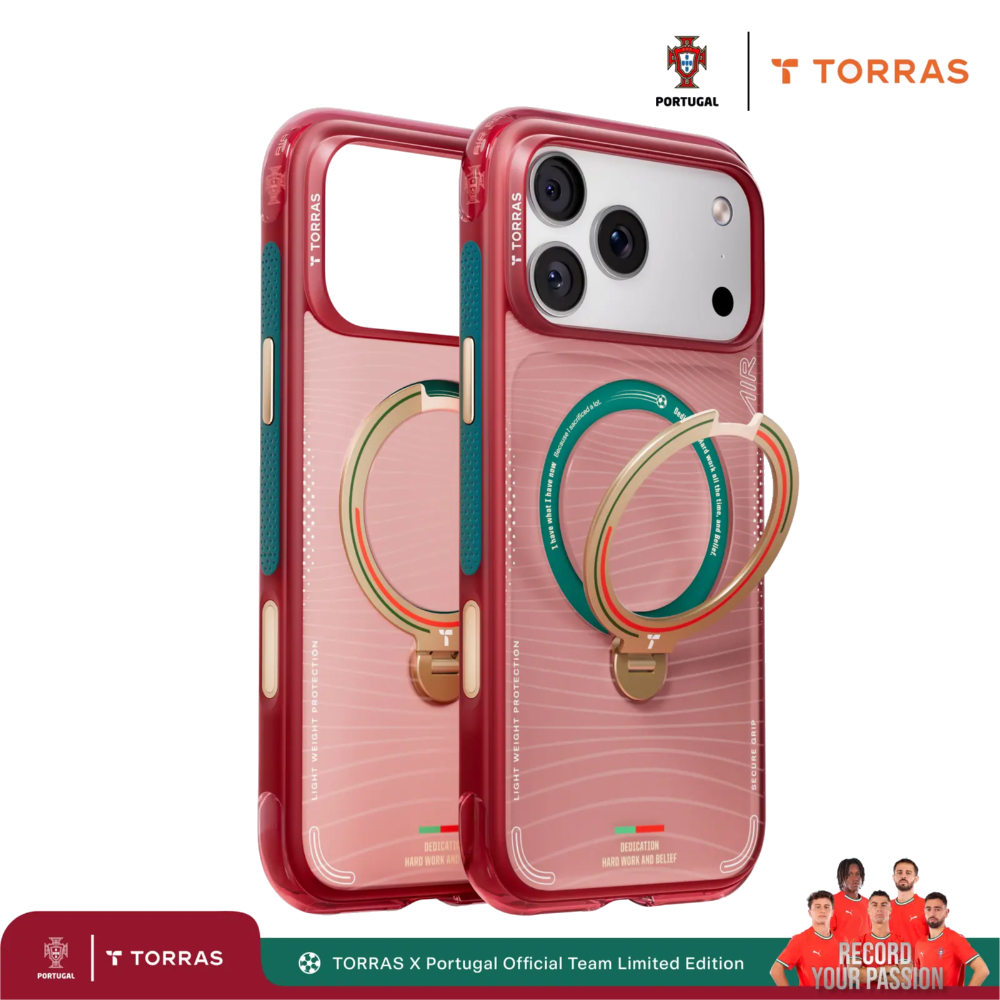 Torras × Portuguese Football Federation (FPF) Limited Edition for iPhone 17 Pro Max - Wave of Passion 01