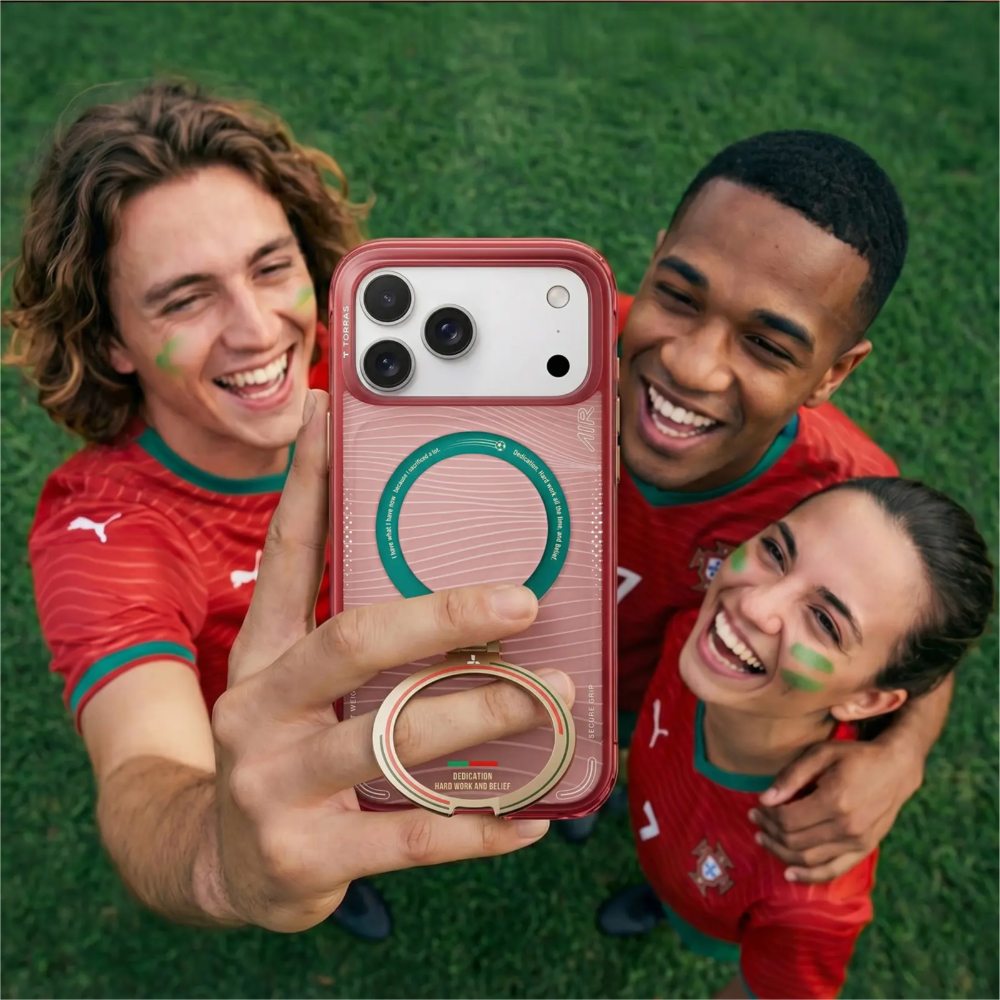 Torras × Portuguese Football Federation (FPF) Limited Edition for iPhone 17 Pro Max - Wave of Passion 04