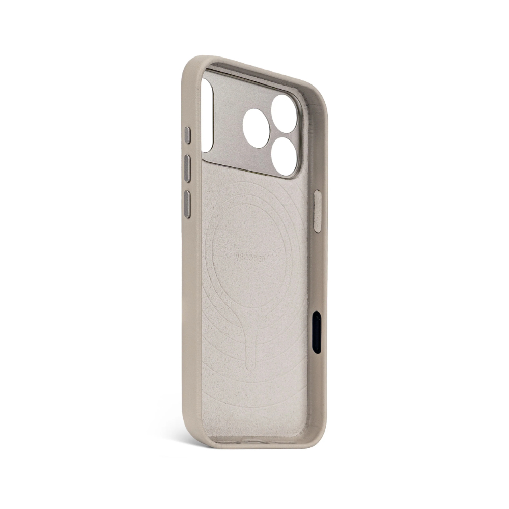 DECODED Gear iPhone 17 Pro Max Leather Case - Solid Clay 03