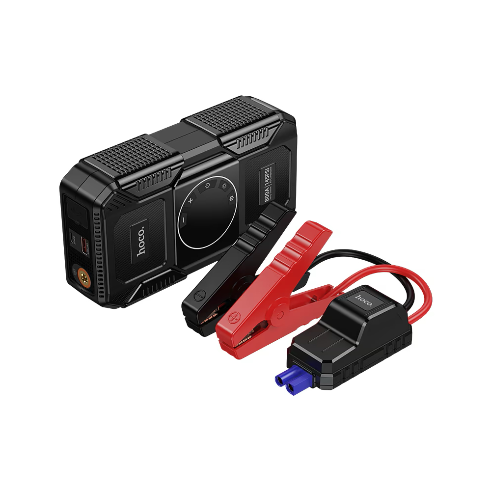 Hoco Power bank “QS6 Clever” jump starter + air pump 8000mAh - Black 03