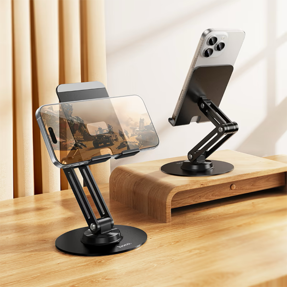 Hoco Tabletop Holder “HD15 Suntuoso” Folding Desktop Stand 06