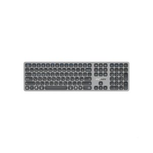 Promate Full-Size Triple-Mode Slim Wireless Keyboard w Scissor Keys, & Multi-Device Connectivity