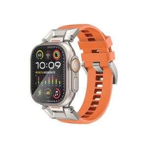 Promate Premium Sports FKM Flouro-Rubber Watch Band - Orange