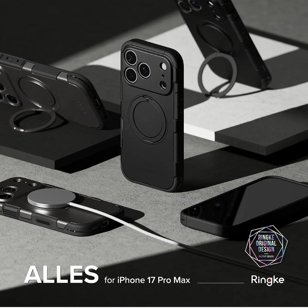 Ringke Alles iPhone 17 Pro Max Case - Black 02