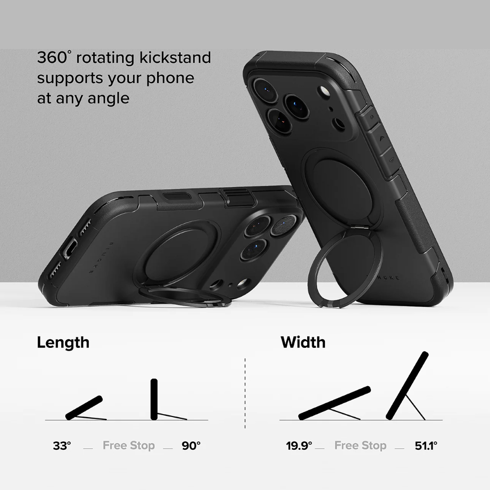 Ringke Alles iPhone 17 Pro Max Case - Black 07