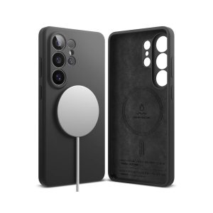 Ringke Silicone Magnetic Galaxy S26 Ultra Case - Black