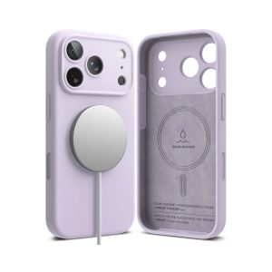 Ringke Silicone Magnetic iPhone 17 Pro Max Case - Lavender
