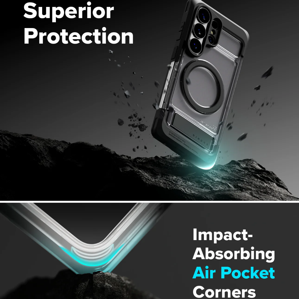 Ringke UX Magnetic Case Smoke Black For S26 Ultra 05