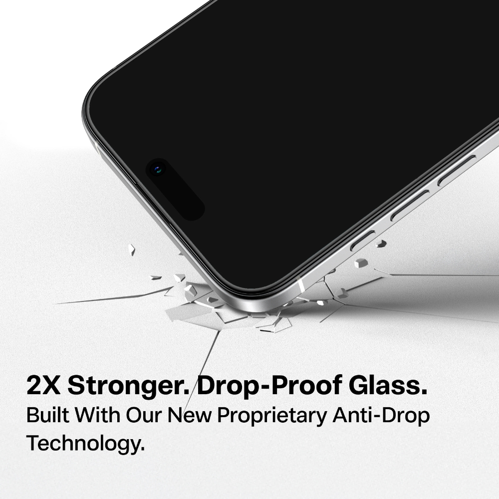 Torras GlassGo Privacy Screen Protector for iPhone 17 Pro - Black 03