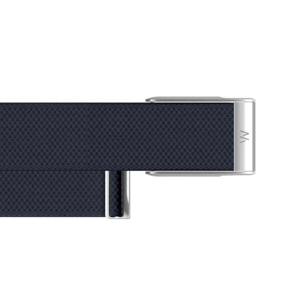 Whoop MG SuperKnit 5.0 Luxe Band - Midnight with Titanium 02